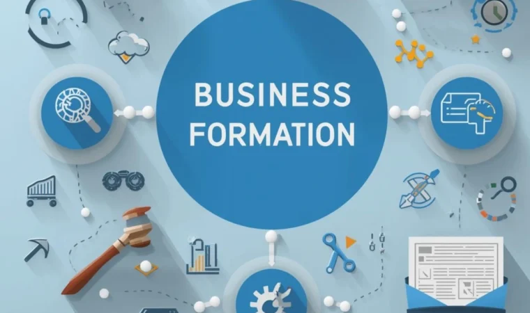 Business formation services for LLC and corporation setup nationwide