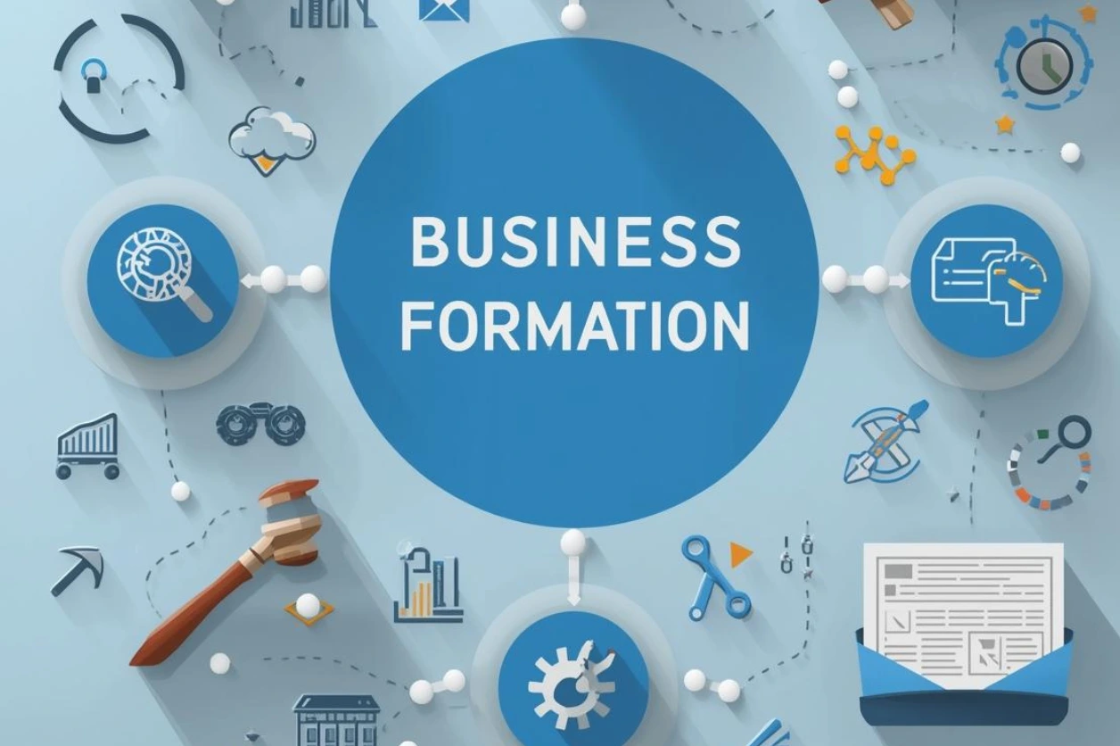 Business formation services for LLC and corporation setup nationwide