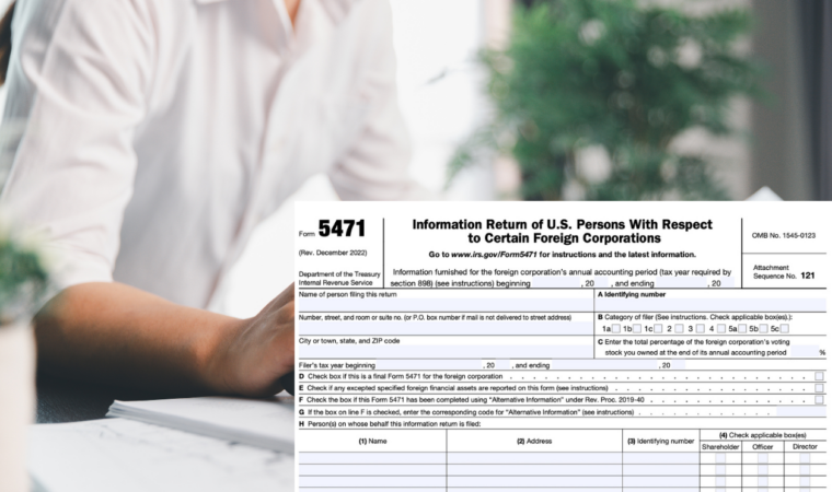 Form 5471 Filing Services | CFC Reporting & Compliance