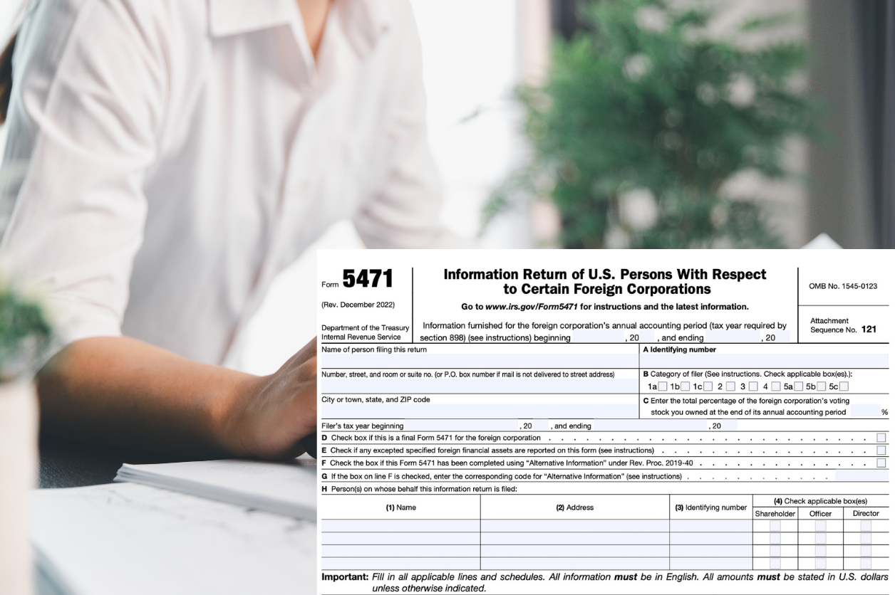 Form 5471 Filing Services | CFC Reporting & Compliance