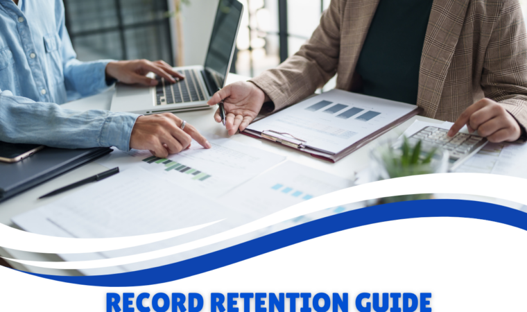 KayaTax record retention guide explaining how long to keep tax and financial documents