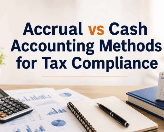 Accrual vs Cash Accounting Methods for Tax Compliance