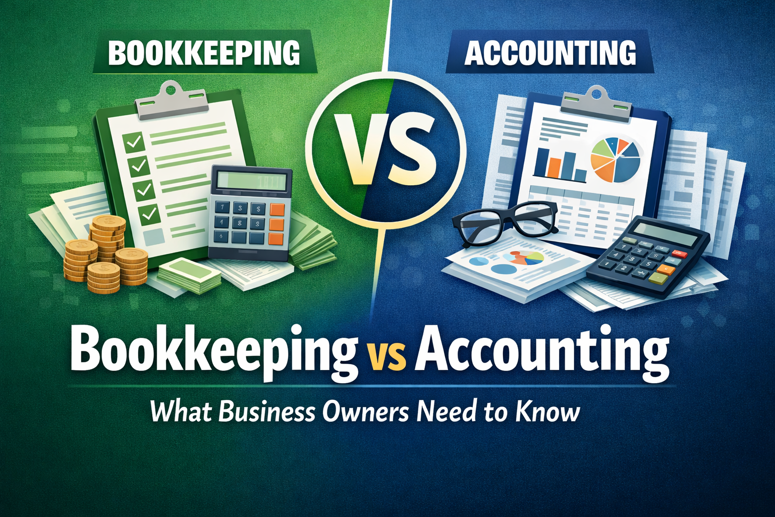 Bookkeeping vs Accounting: What Business Owners Need to Know
