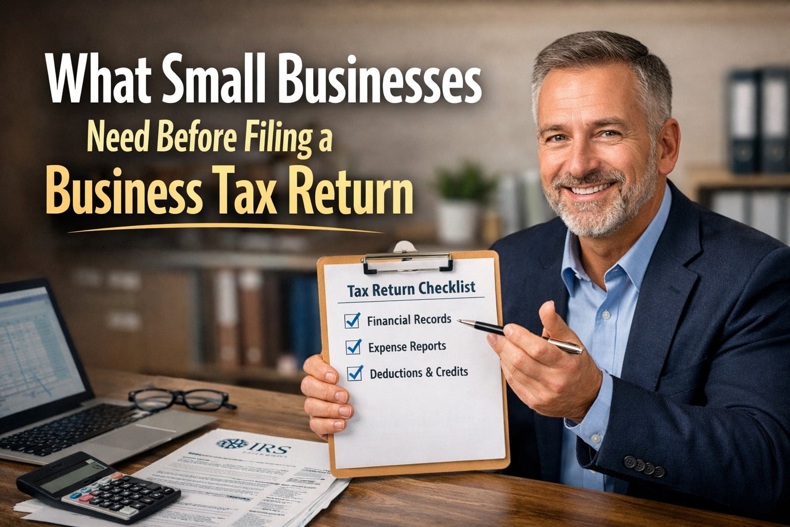 What Small Businesses Need Before Filing a Business Tax Return