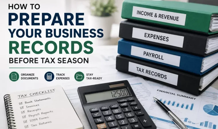 How to Prepare Your Business Records Before Tax Season