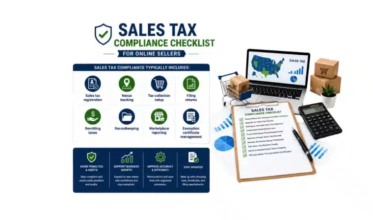 Sales Tax Compliance Checklist for Online Sellers