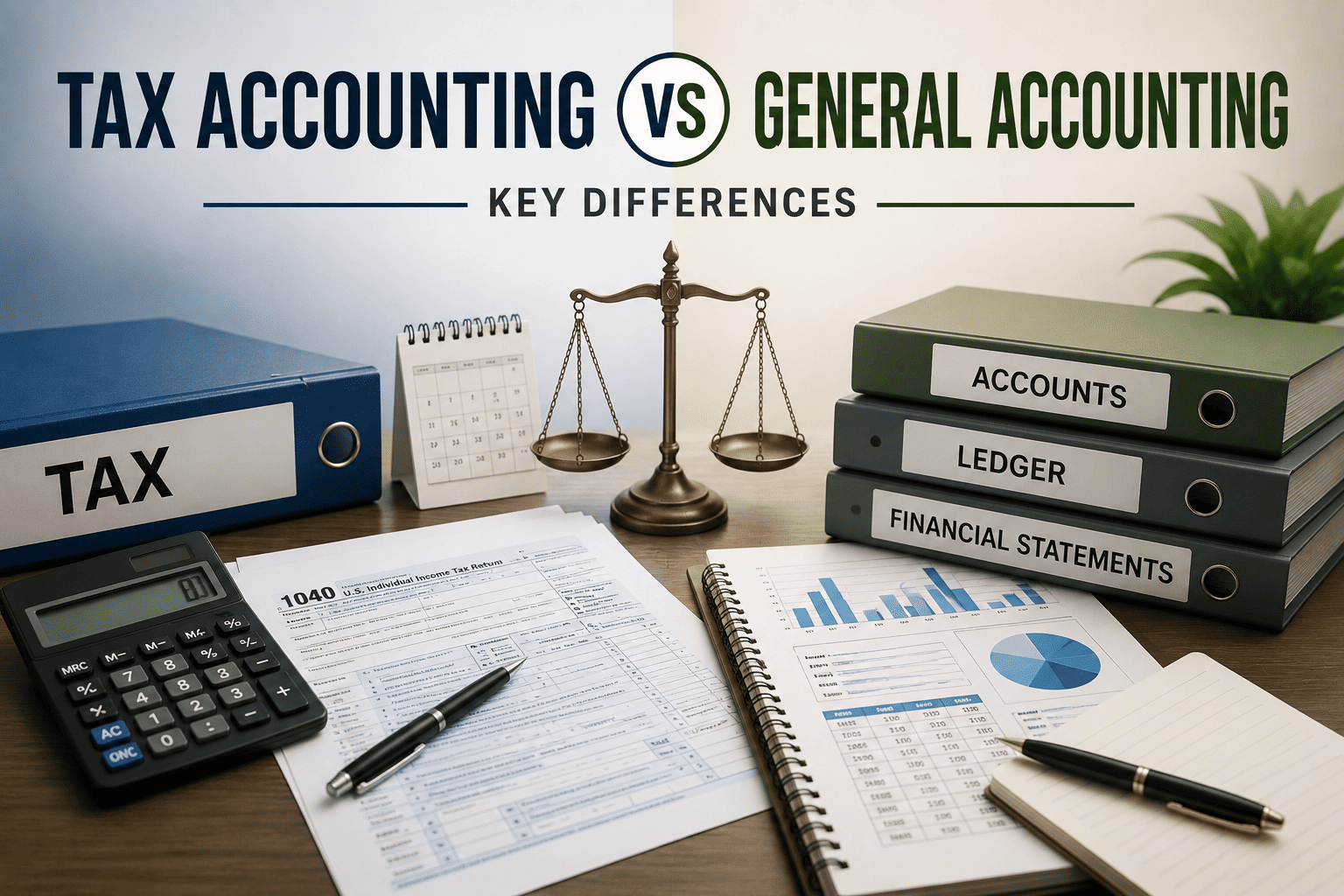 Tax Accounting vs General Accounting: Key Differences