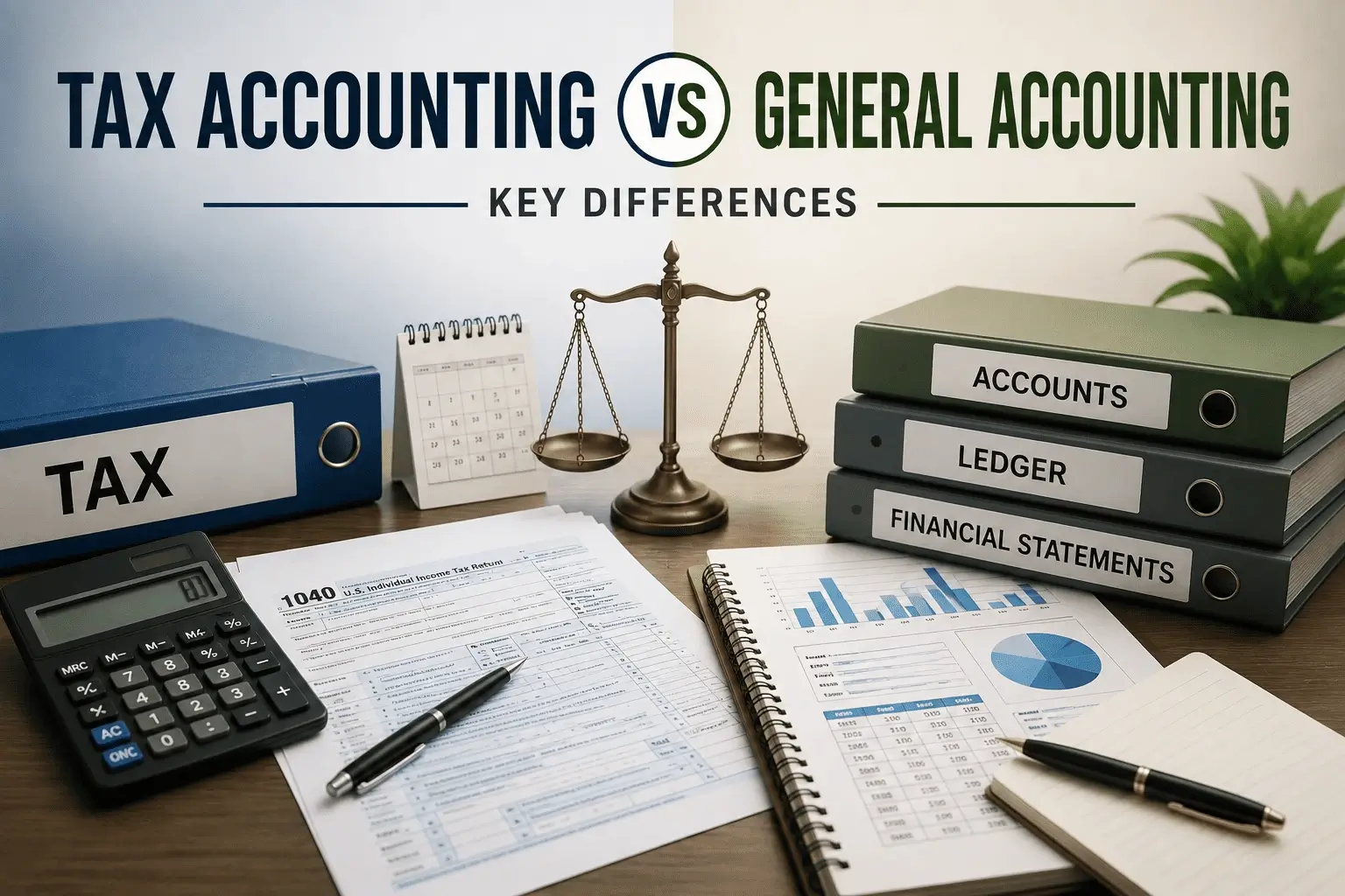 Tax Accounting vs General Accounting: Key Differences