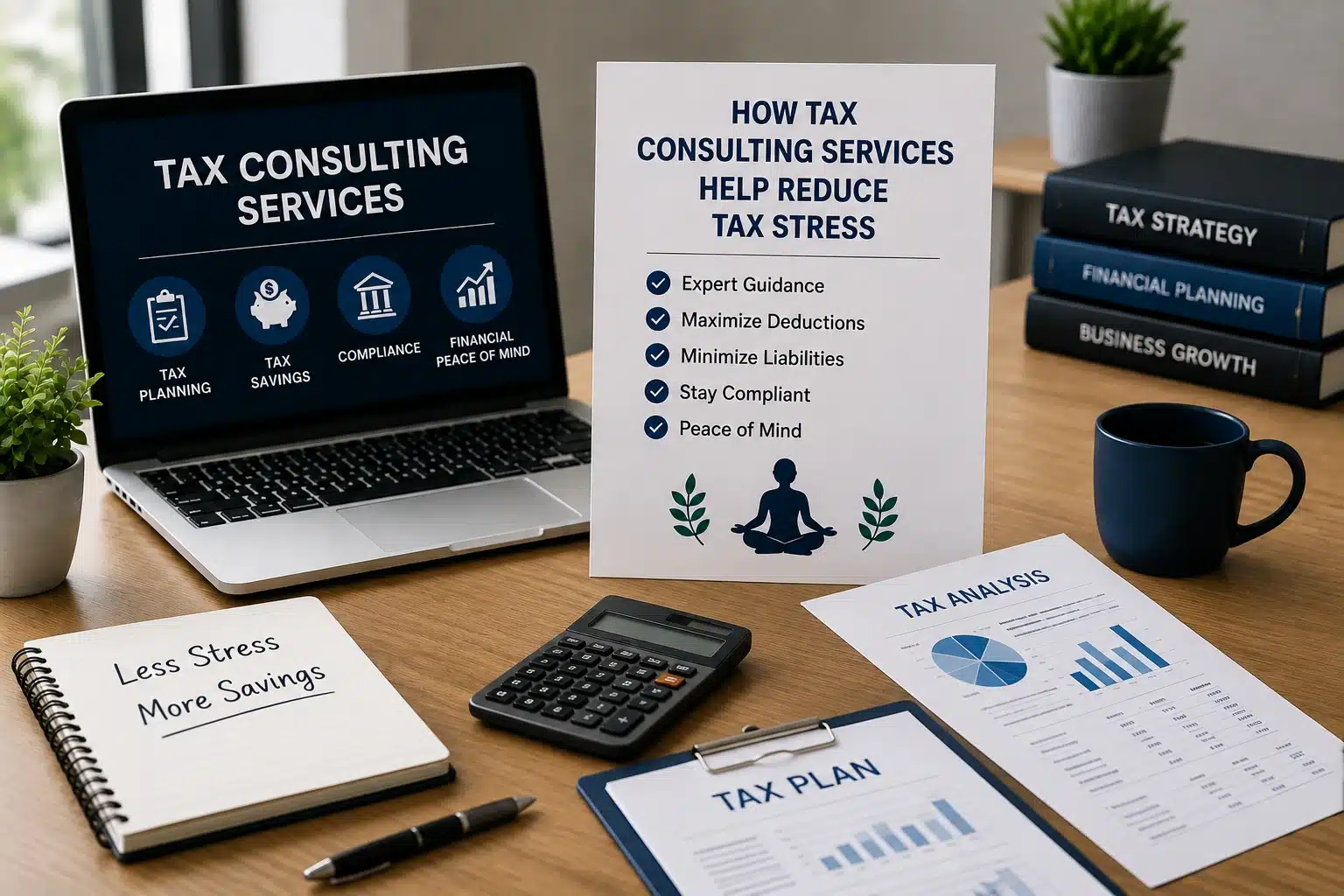 How Tax Consulting Services Help Reduce Tax Stress   