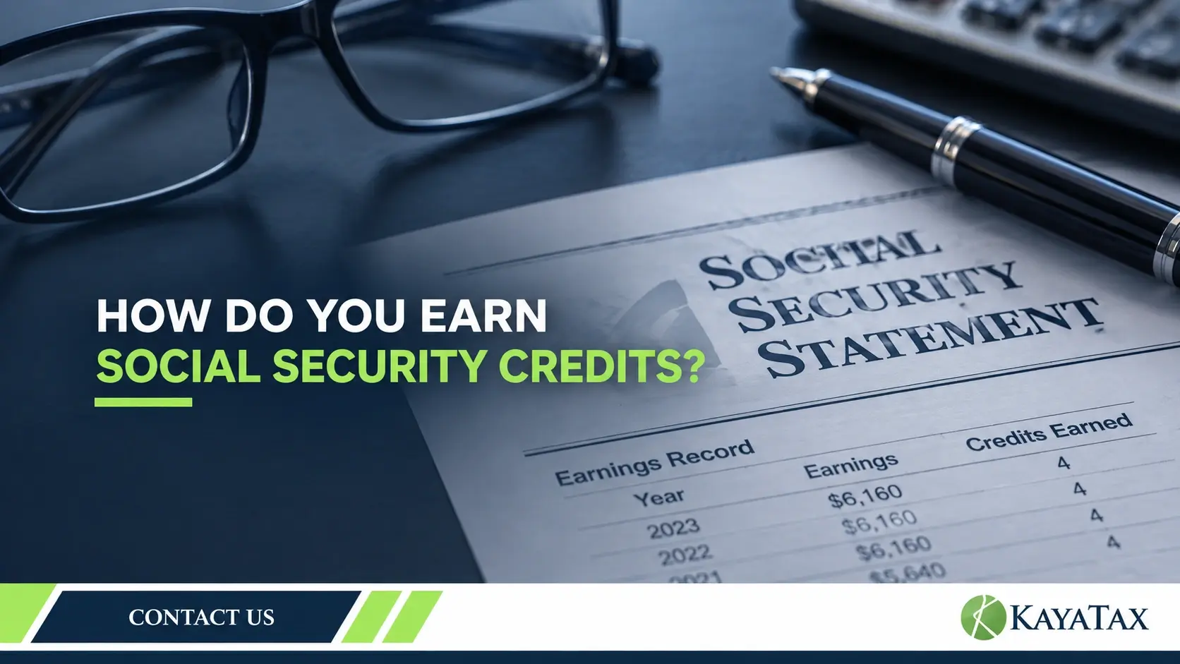 How Do You Earn Social Security Credits?
